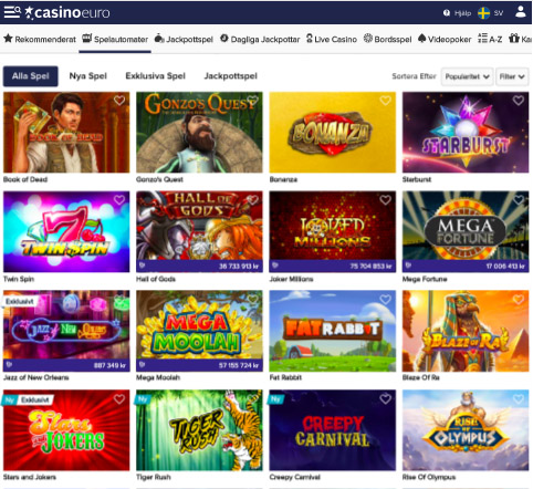 CasinoEuro Slots