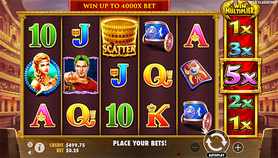 Wild Gladiators Slot